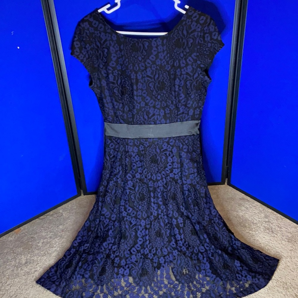 Navy blue dress
